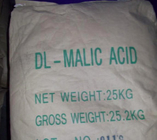 DL-Malic Acid E296 CAS No 6915-15-7 White Crystals Crystalline Powder