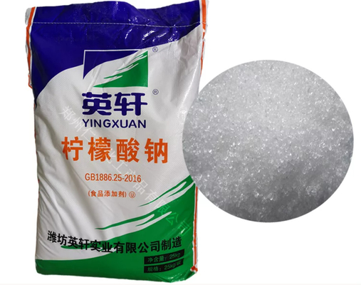 Acidity Regulator Sodium Citrate Crystals 25KG/BAG 24 Months Shelf Life