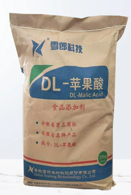 Acidulant Raw Material DL Tartaric Acid Anhydrous White Crystalline Powder